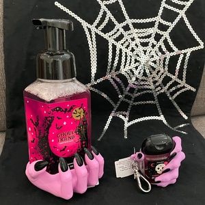 BBW Halloween Witch Hand Soap Holder and PocketBac Holder